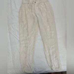 Men’s silk trousers
